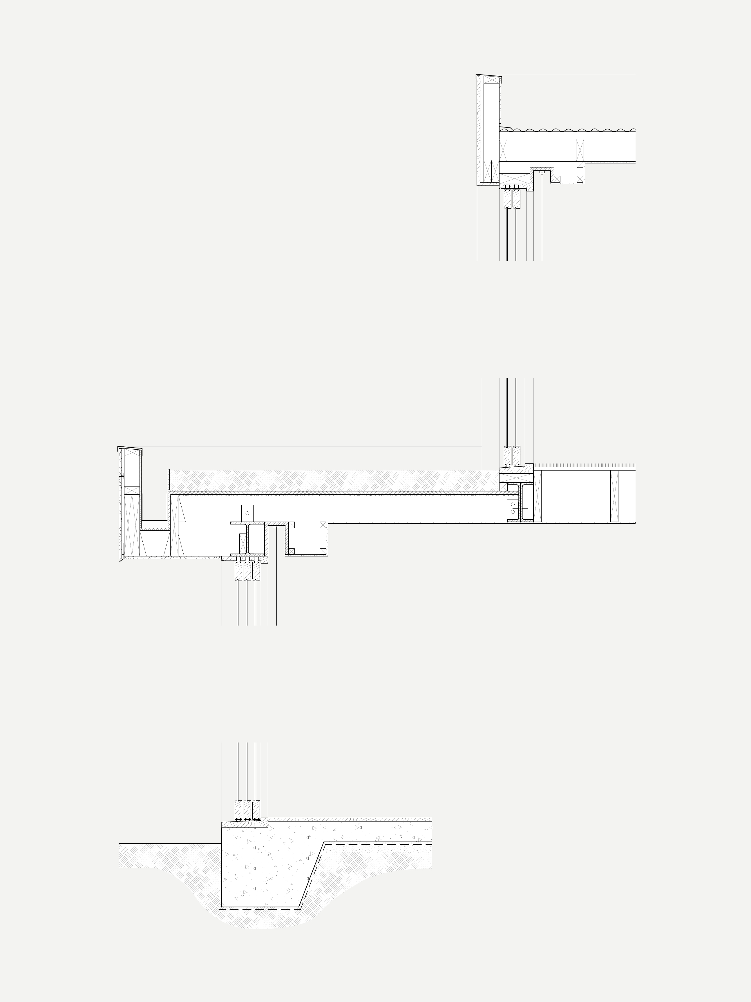 Alexandria Terrace — facade section detail